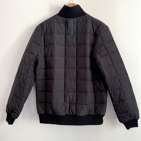 RAINS Liner High Neck Jacket Black NWT - Picture 11 of 16